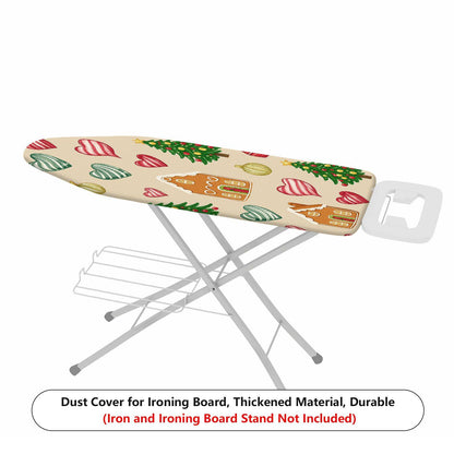 1-Piece Christmas Heart Tree  Ironing Board Cover, Universal Size, Without Board