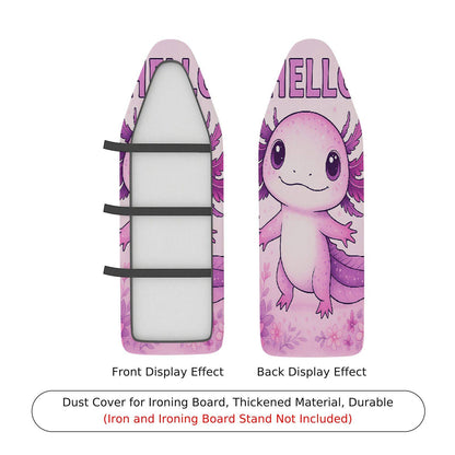 1-Piece Cute  Pink Axolotl  Ironing Board Cover, Universal Size, Without Board
