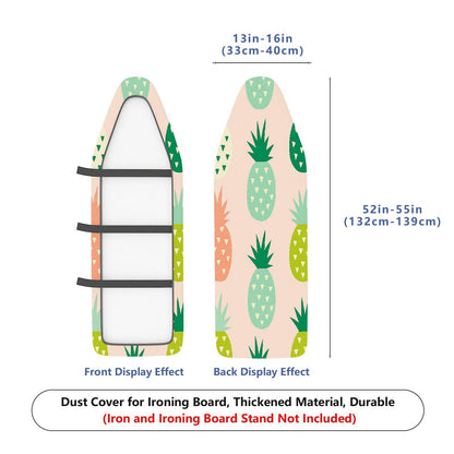 1-Piece Pineapple Pattern Colorful Fun  Ironing Board Cover, Universal Size, Without Board