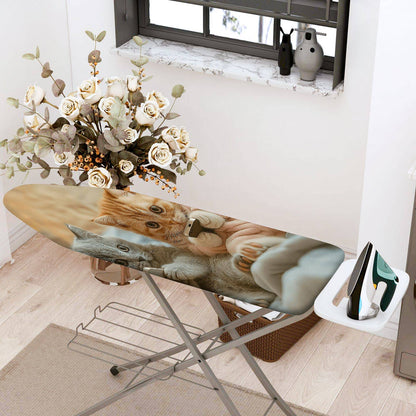 1-Piece Cat Cute Cozy  Ironing Board Cover, Universal Size, Without Board