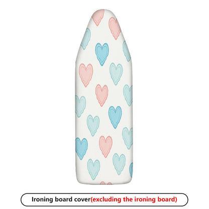 1-Piece Heart Pattern Cute Pastel  Ironing Board Cover, Universal Size, Without Board