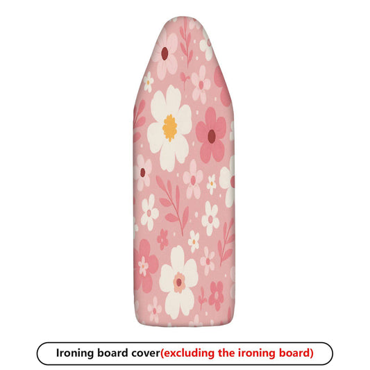 1-Piece Floral Pink Pattern Cute  Ironing Board Cover, Universal Size, Without Board