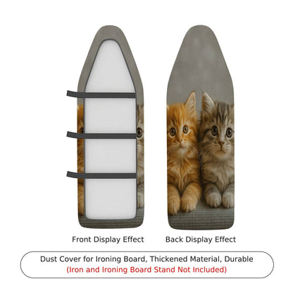 1-Piece Cute Cat Kitten Animal  Ironing Board Cover, Universal Size, Without Board