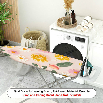 1-Piece Floral Fruit Pattern Vibrant  Ironing Board Cover, Universal Size, Without Board