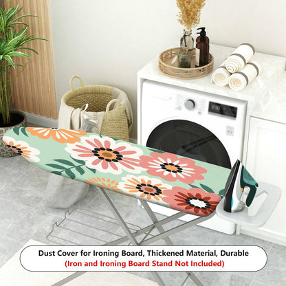 1-Piece Floral Pattern Printed Multifunction Decorative  Ironing Board Cover, Universal Size, Without Board