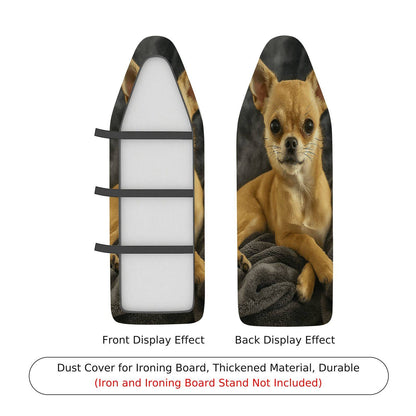 1-Piece Dog Print Cute Cozy  Ironing Board Cover, Universal Size, Without Board