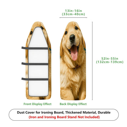 1-Piece Pet Golden Retriever Dog Cute  Ironing Board Cover, Universal Size, Without Board