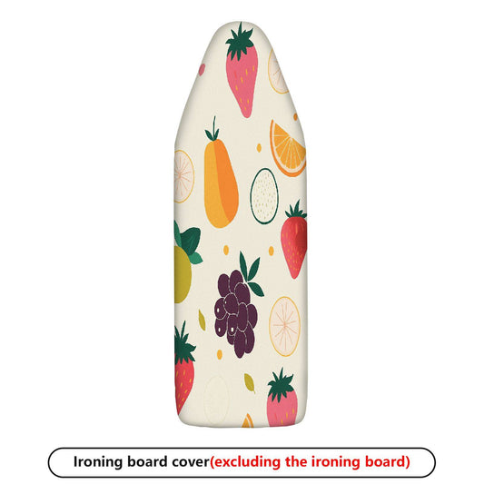 1-Piece Fruit Pattern Colorful Print Fresh Style  Ironing Board Cover, Universal Size, Without Board