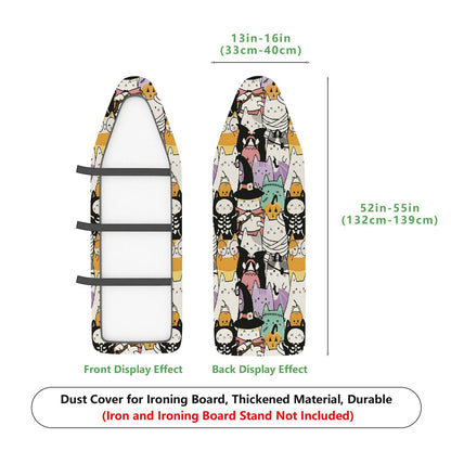 1-Piece Colorful Pattern Fun  Ironing Board Cover, Universal Size, Without Board