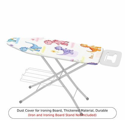 1-Piece Colorful Dinosaur  Cute  Ironing Board Cover, Universal Size, Without Board