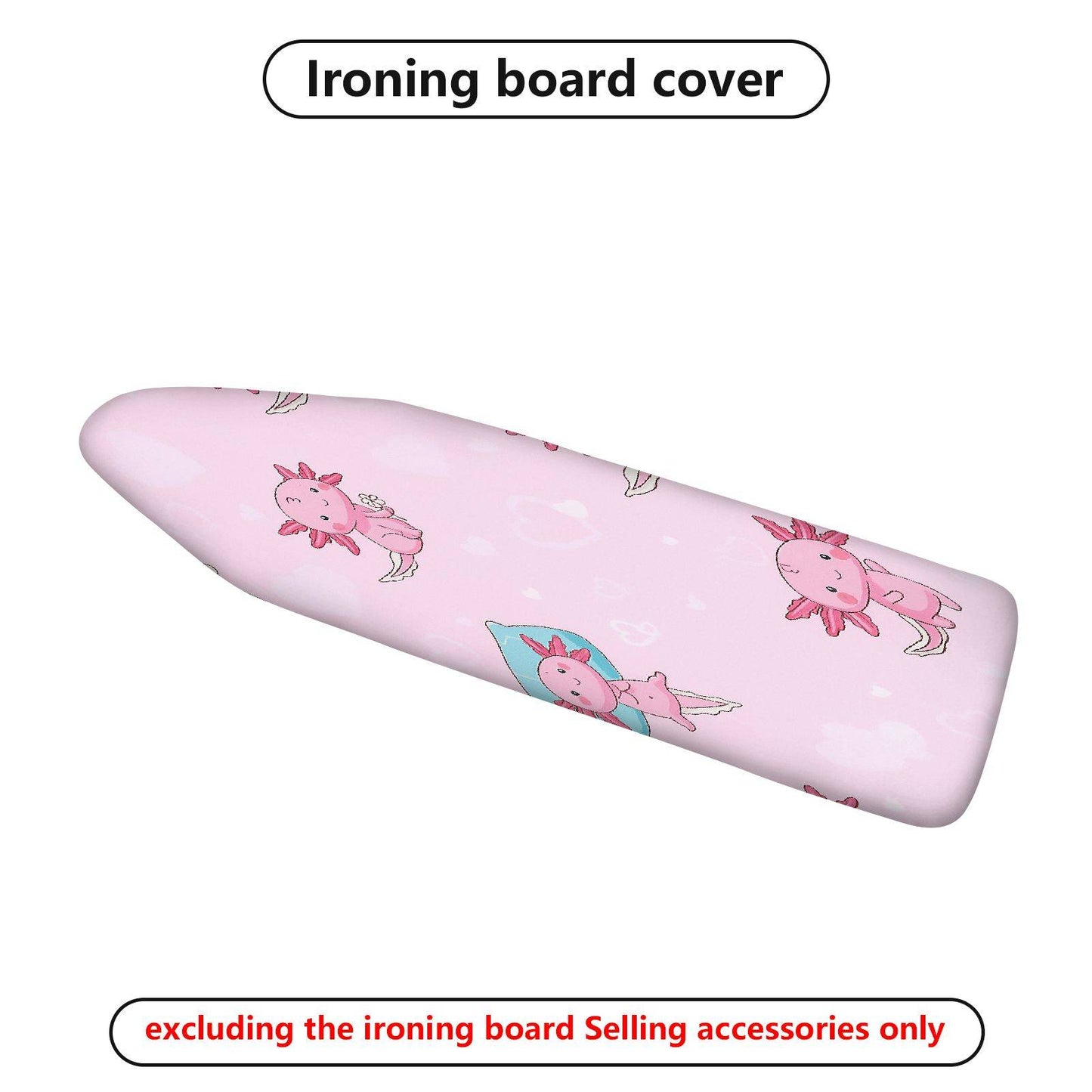 1-Piece Pink Cute  Ironing Board Cover, Universal Size, Without Board