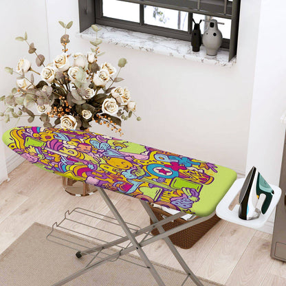 1-Piece Colorful Fun  Ironing Board Cover, Universal Size, Without Board