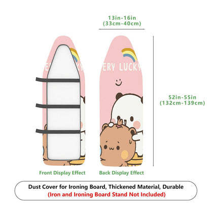 1-Piece Cute Animal Rainbow  Ironing Board Cover, Universal Size, Without Board