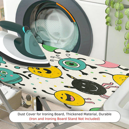 1-Piece Pattern Colorful Fun  Ironing Board Cover, Universal Size, Without Board
