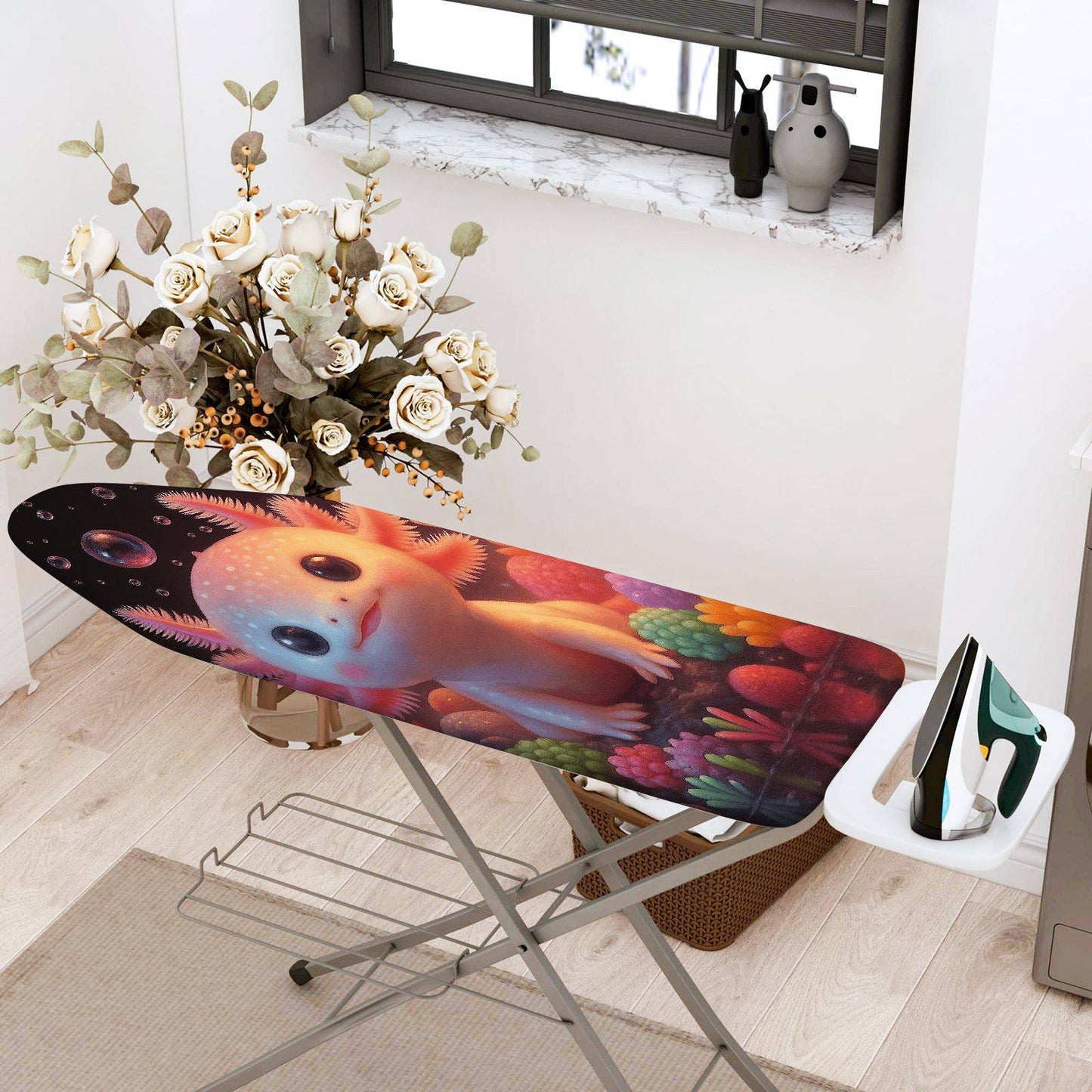 1-Piece Cute  Fantasy Creature  Ironing Board Cover, Universal Size, Without Board