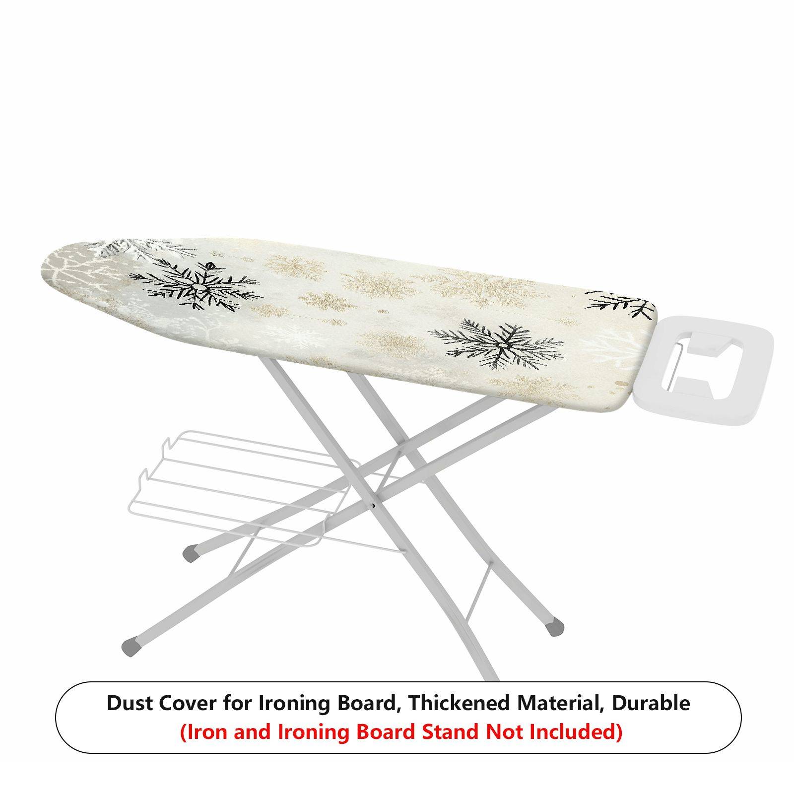 1-Piece Snowflake Christmas Winter  Ironing Board Cover, Universal Size, Without Board