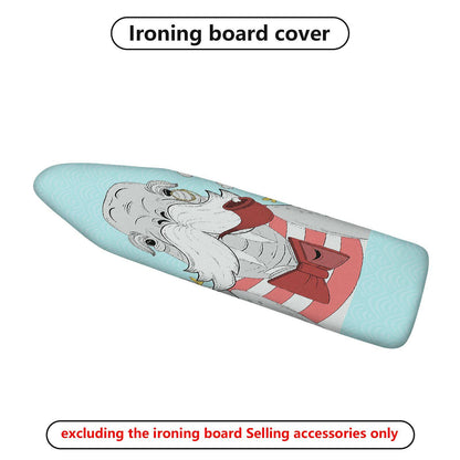 1-Piece Christmas Santa Claus  Ironing Board Cover, Universal Size, Without Board