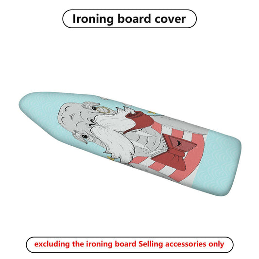 1-Piece Christmas Santa Claus  Ironing Board Cover, Universal Size, Without Board