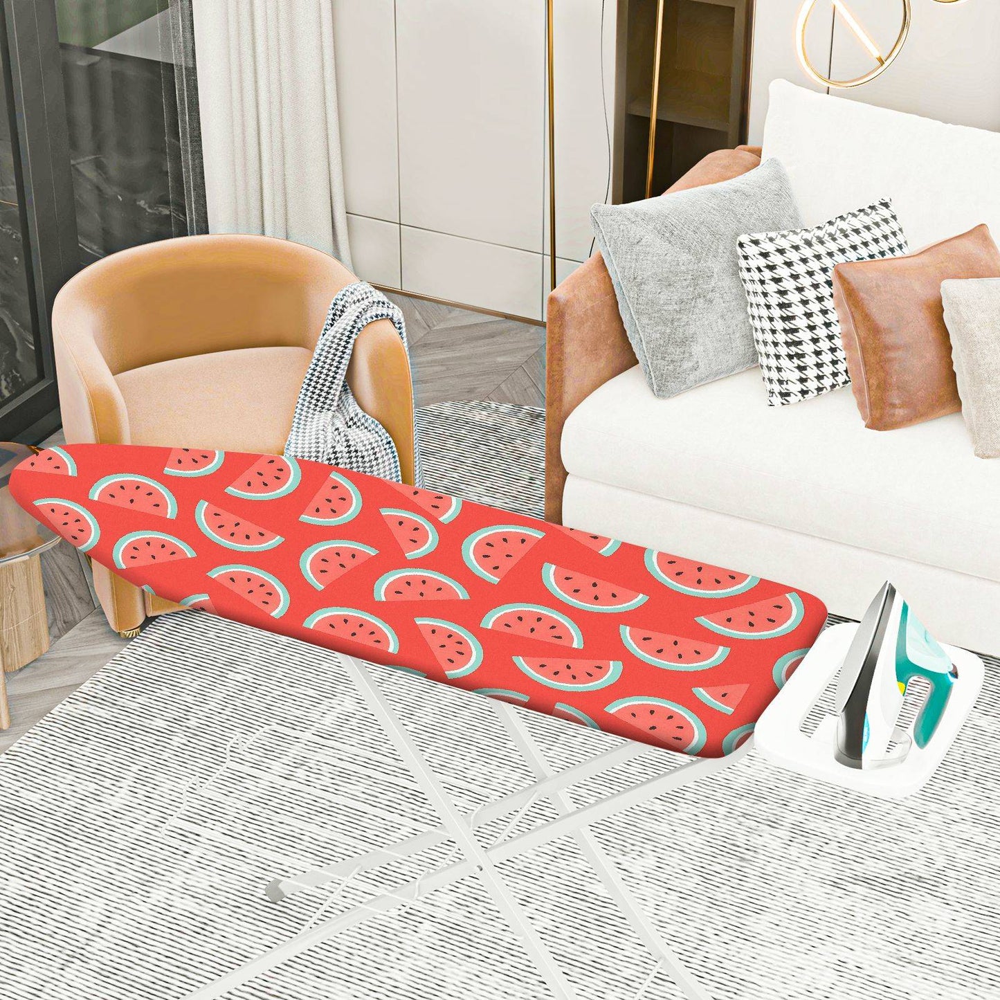 1-Piece Fruit Vibrant Summer  Ironing Board Cover, Universal Size, Without Board