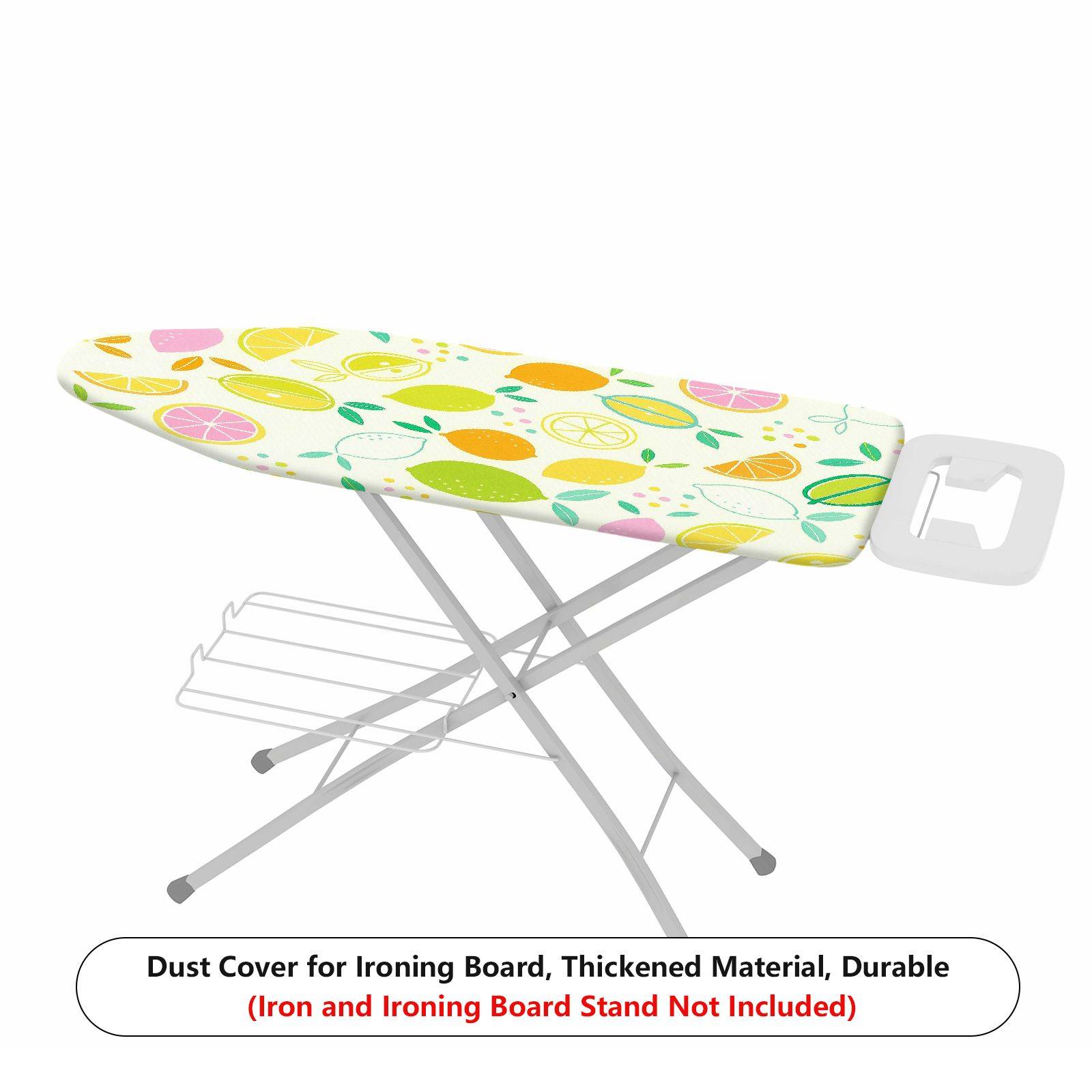 1-Piece Fruits Citrus Lemon  Ironing Board Cover, Universal Size, Without Board