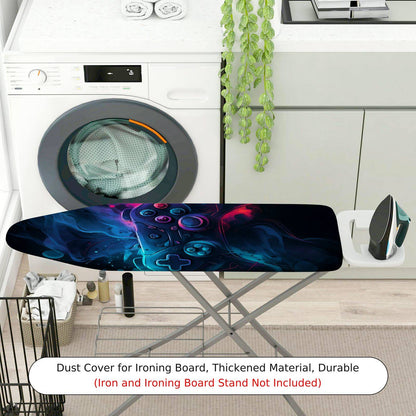 1-Piece Abstract Art Gaming Console  Ironing Board Cover, Universal Size, Without Board