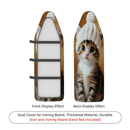 1-Piece Cute Cat Knit Cap  Ironing Board Cover, Universal Size, Without Board