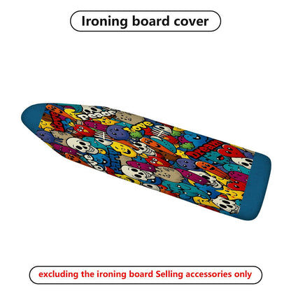 1-Piece Colorful Fun  Ironing Board Cover, Universal Size, Without Board