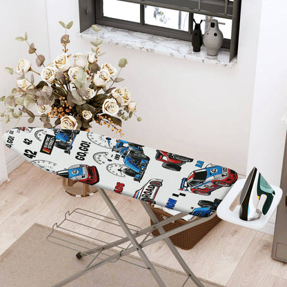 1-Piece Race Car Speedometer Fun  Ironing Board Cover, Universal Size, Without Board