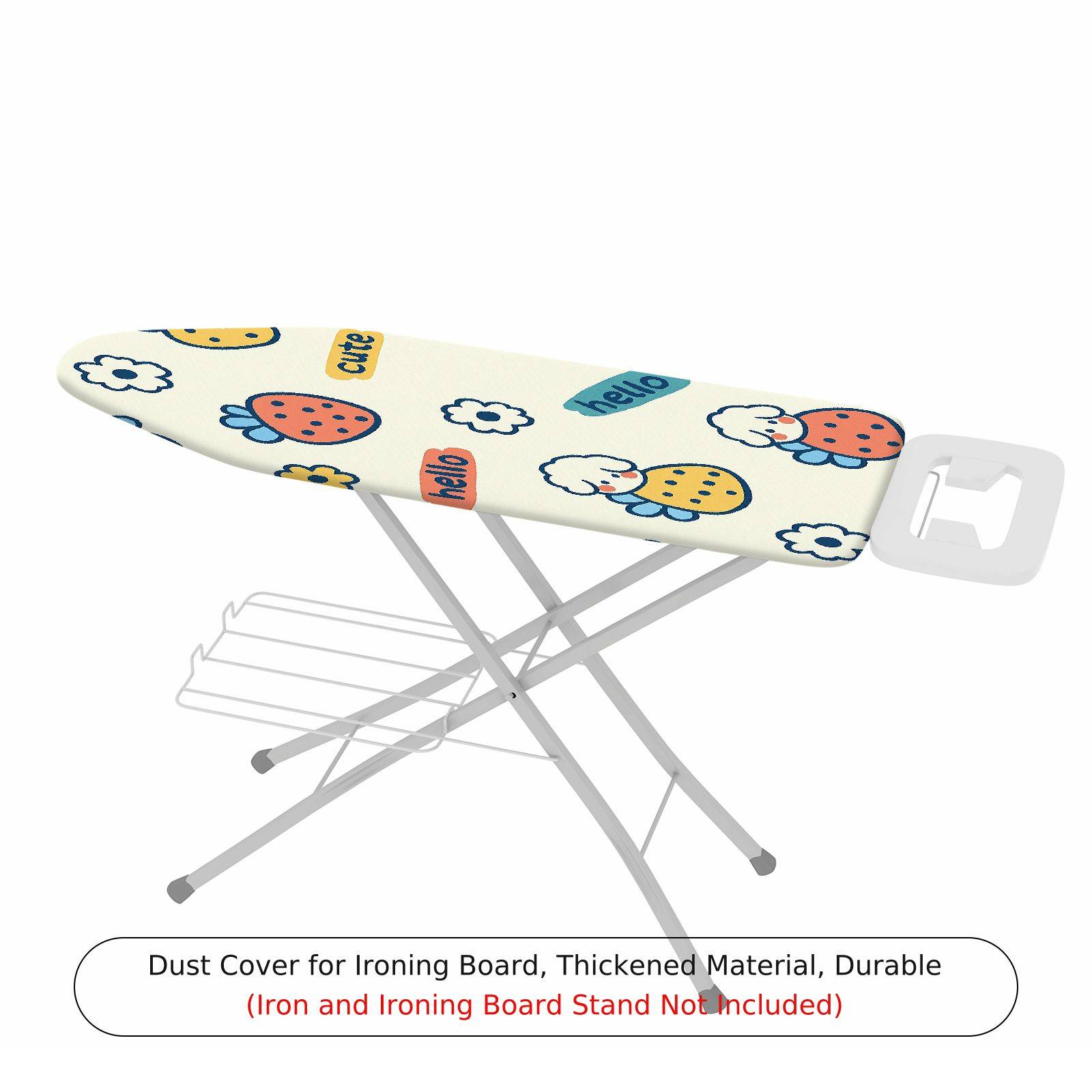1-Piece Cute Sheep Strawberry  Ironing Board Cover, Universal Size, Without Board