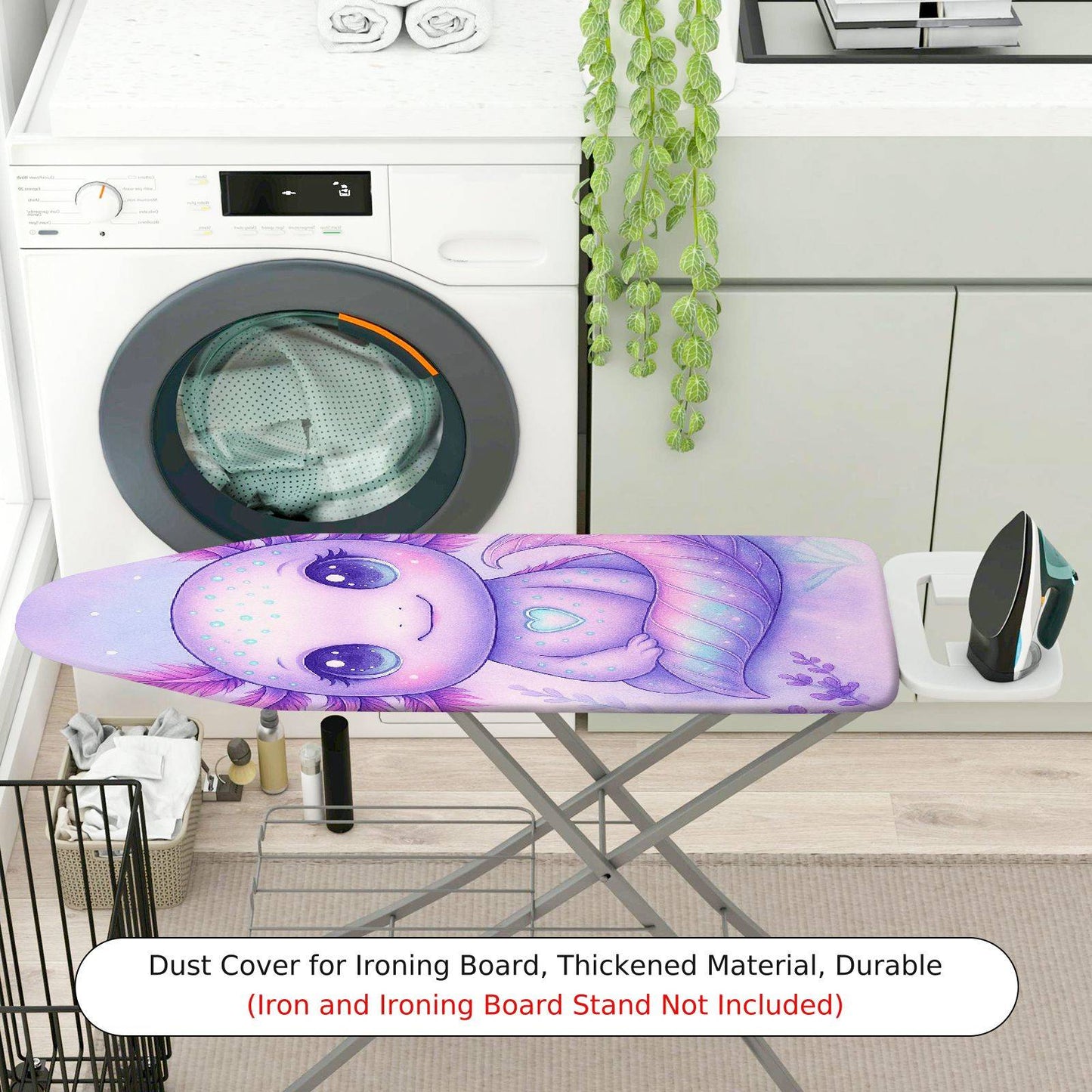 1-Piece Purple Cute  Ironing Board Cover, Universal Size, Without Board