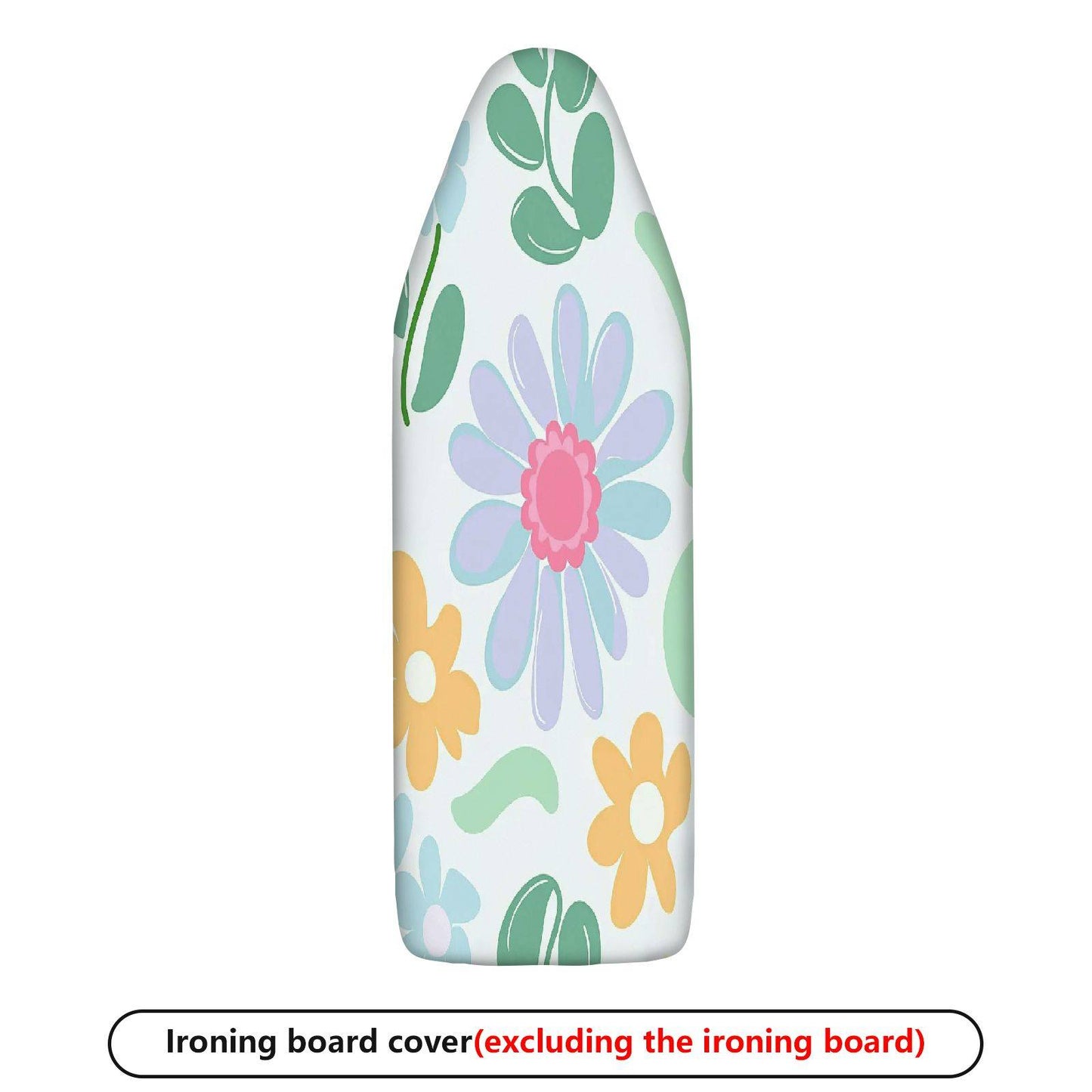 1-Piece Floral Colorful Leaf Cute  Ironing Board Cover, Universal Size, Without Board
