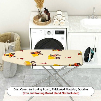 1-Piece Construction Vehicle  Fun  Ironing Board Cover, Universal Size, Without Board
