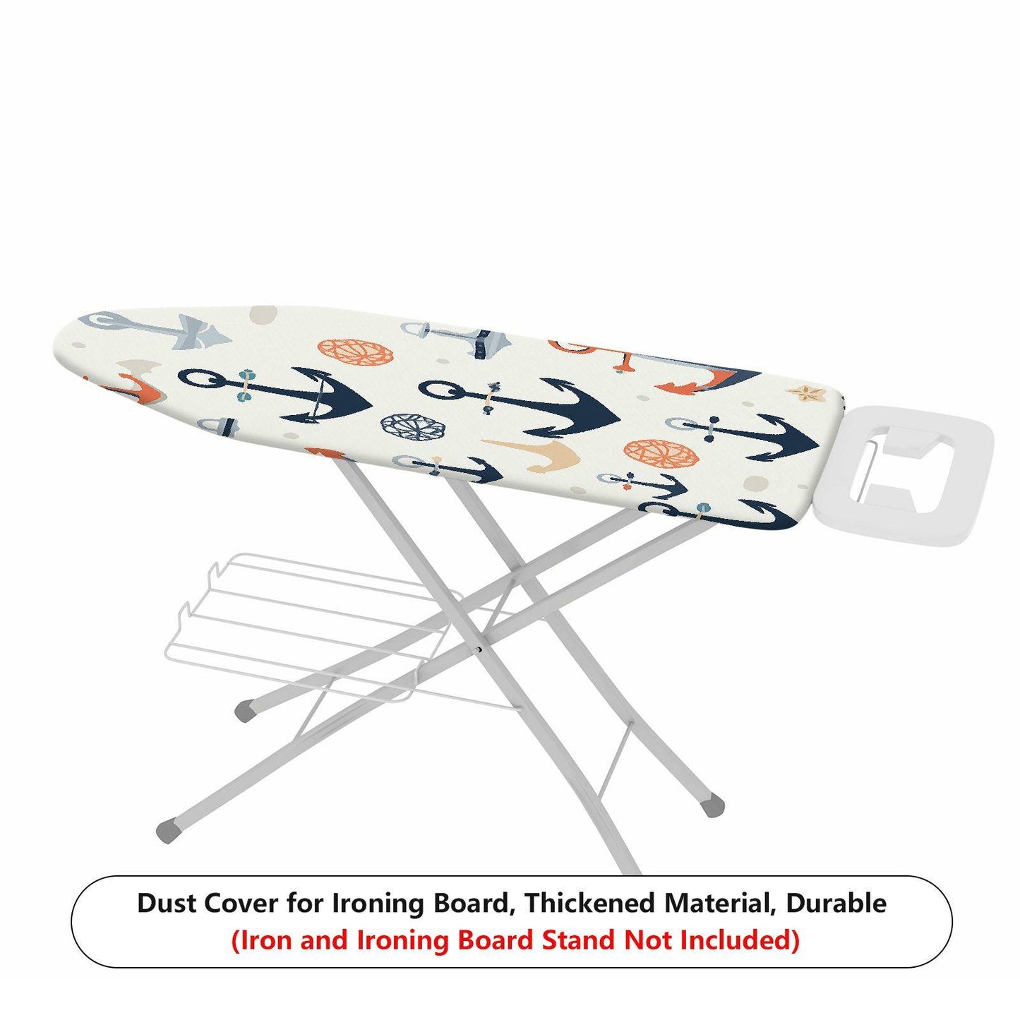 1-Piece anchor nautical ocean  Ironing Board Cover, Universal Size, Without Board