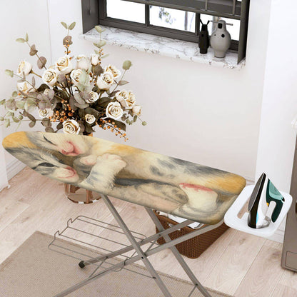 1-Piece Cute Kitten Animal Artistic  Ironing Board Cover, Universal Size, Without Board