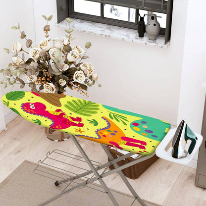1-Piece Dinosaur Jungle Fun  Ironing Board Cover, Universal Size, Without Board