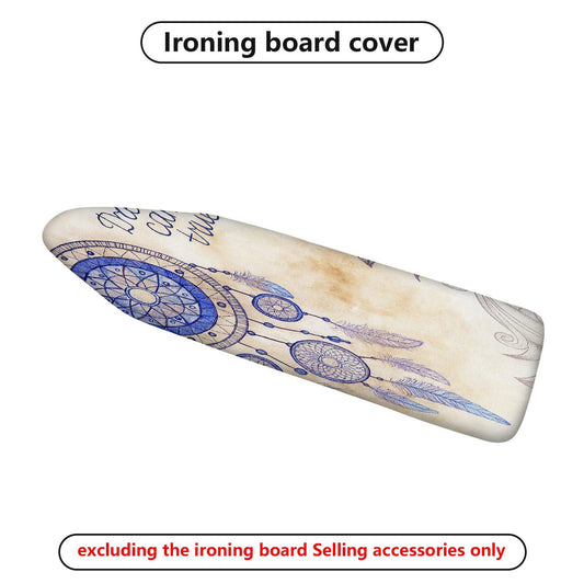 1-Piece Feather Dreamcatcher Beige  Ironing Board Cover, Universal Size, Without Board