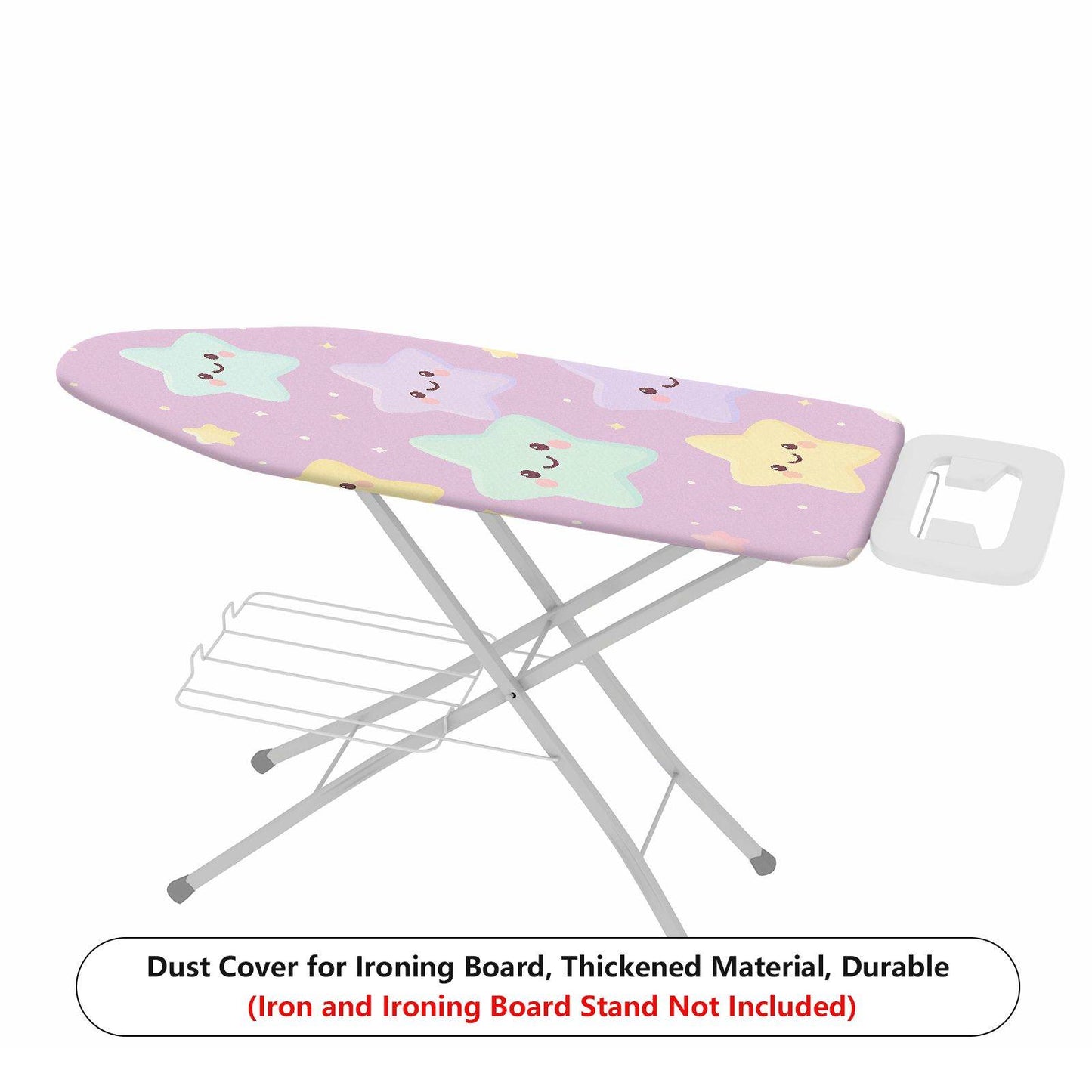 1-Piece Cute Star Pastel  Ironing Board Cover, Universal Size, Without Board
