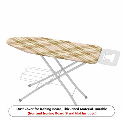 1-Piece Plaid Checkered Vintage  Ironing Board Cover, Universal Size, Without Board