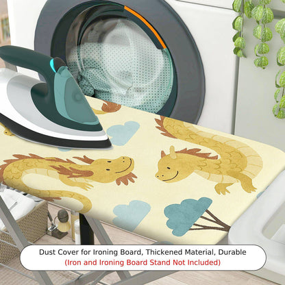 1-Piece Dragon Cloud Print Cute  Ironing Board Cover, Universal Size, Without Board