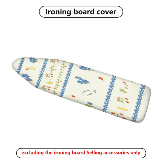 1-Piece Floral Pattern  Cute  Ironing Board Cover, Universal Size, Without Board