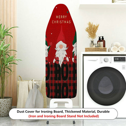 1-Piece Christmas Elf Plaid  Ironing Board Cover, Universal Size, Without Board