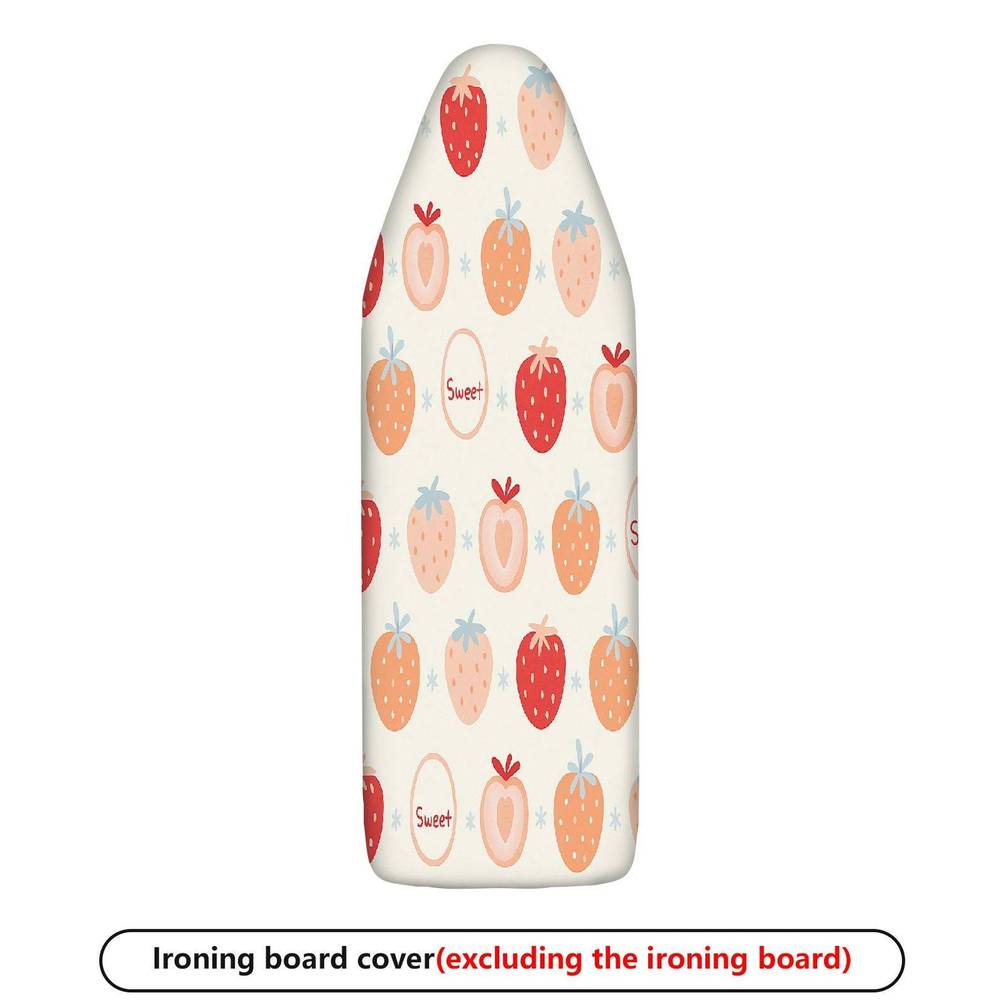 1-Piece Fruit Pattern Strawberry Sweet  Ironing Board Cover, Universal Size, Without Board