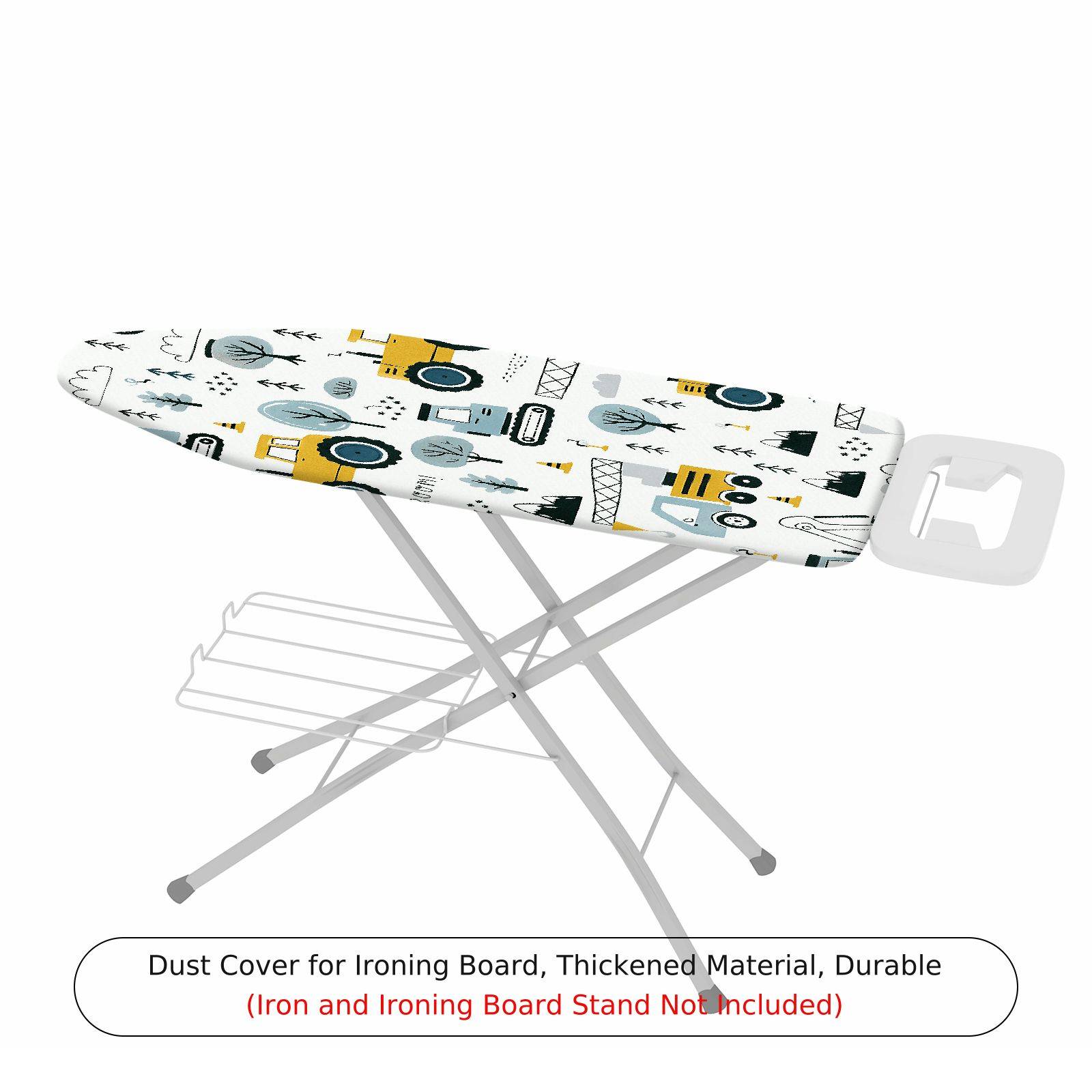 1-Piece Vehicle Fun  Ironing Board Cover, Universal Size, Without Board
