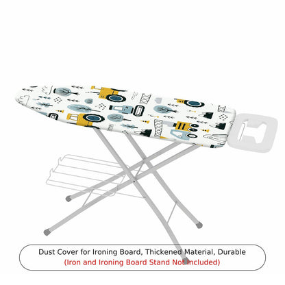 1-Piece Vehicle Fun  Ironing Board Cover, Universal Size, Without Board