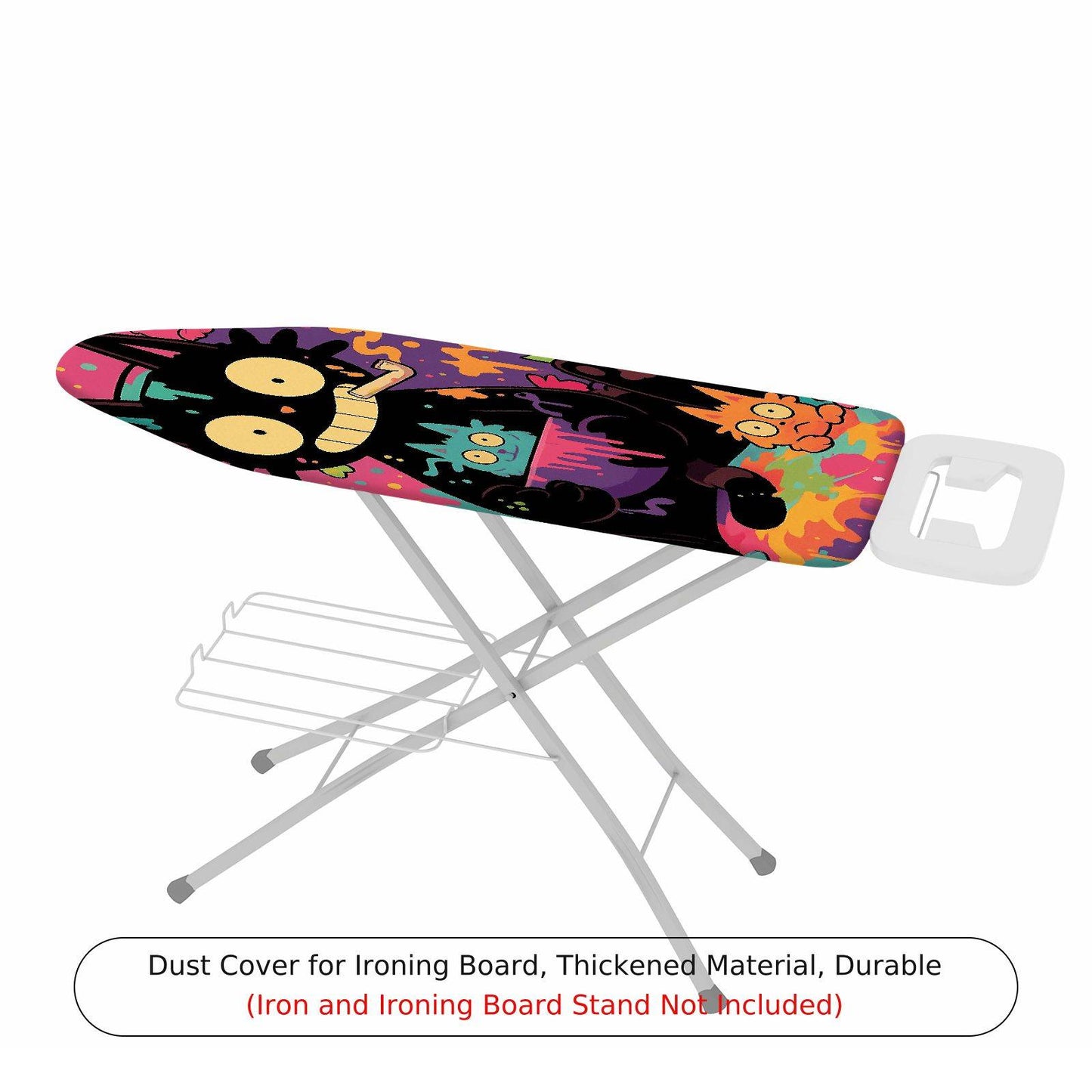 1-Piece Colorful Fun  Ironing Board Cover, Universal Size, Without Board