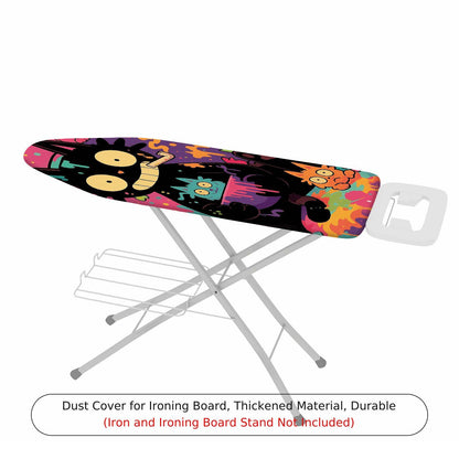 1-Piece Colorful Fun  Ironing Board Cover, Universal Size, Without Board