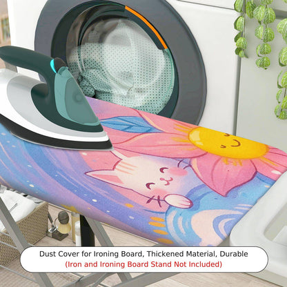 1-Piece Cute Floral Star  Ironing Board Cover, Universal Size, Without Board