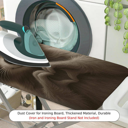 1-Piece Raccoon Print Animal Art Cute  Ironing Board Cover, Universal Size, Without Board