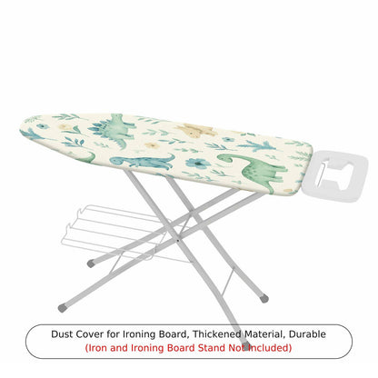1-Piece Dinosaur Floral Cute  Ironing Board Cover, Universal Size, Without Board