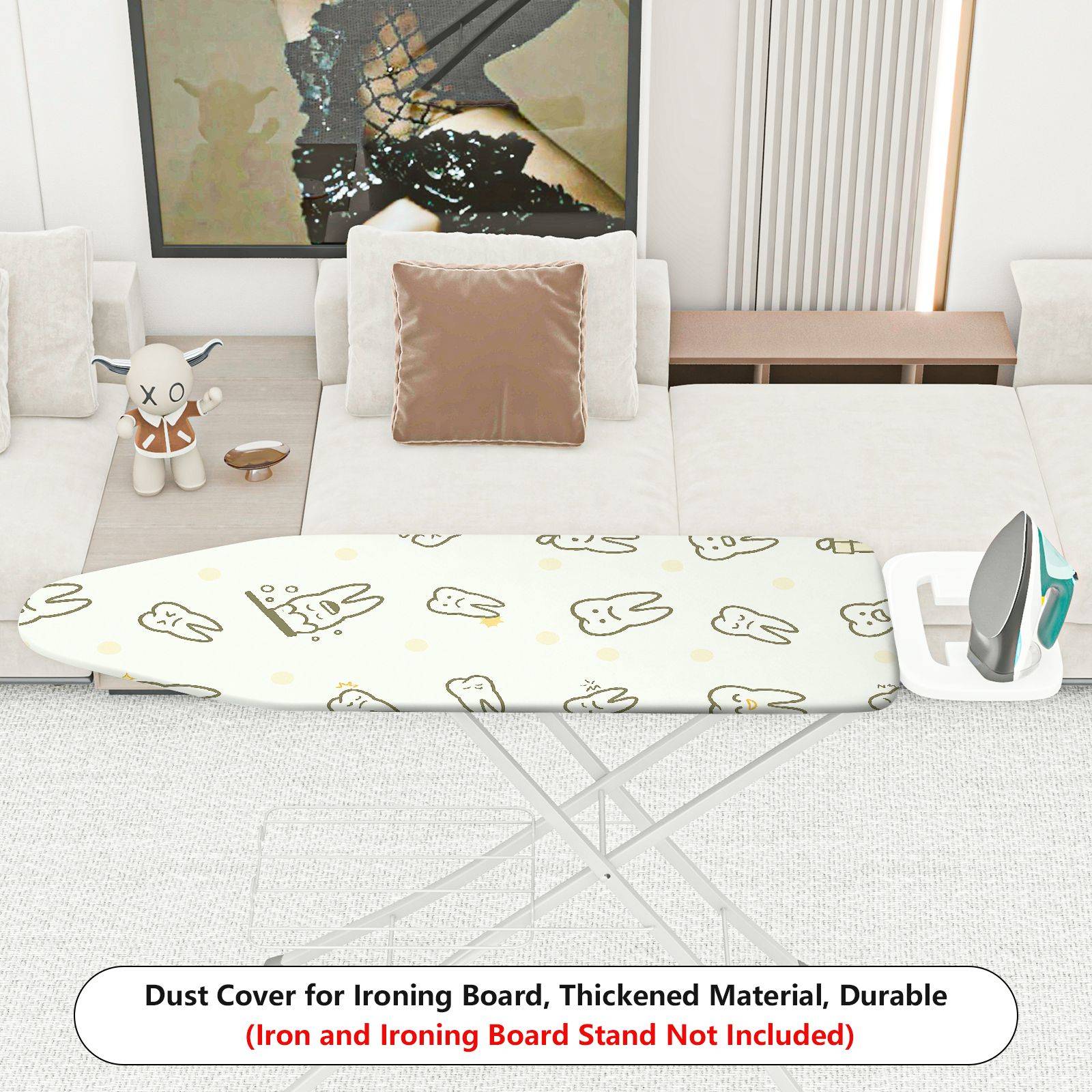 1-Piece Cute  Dental  Ironing Board Cover, Universal Size, Without Board